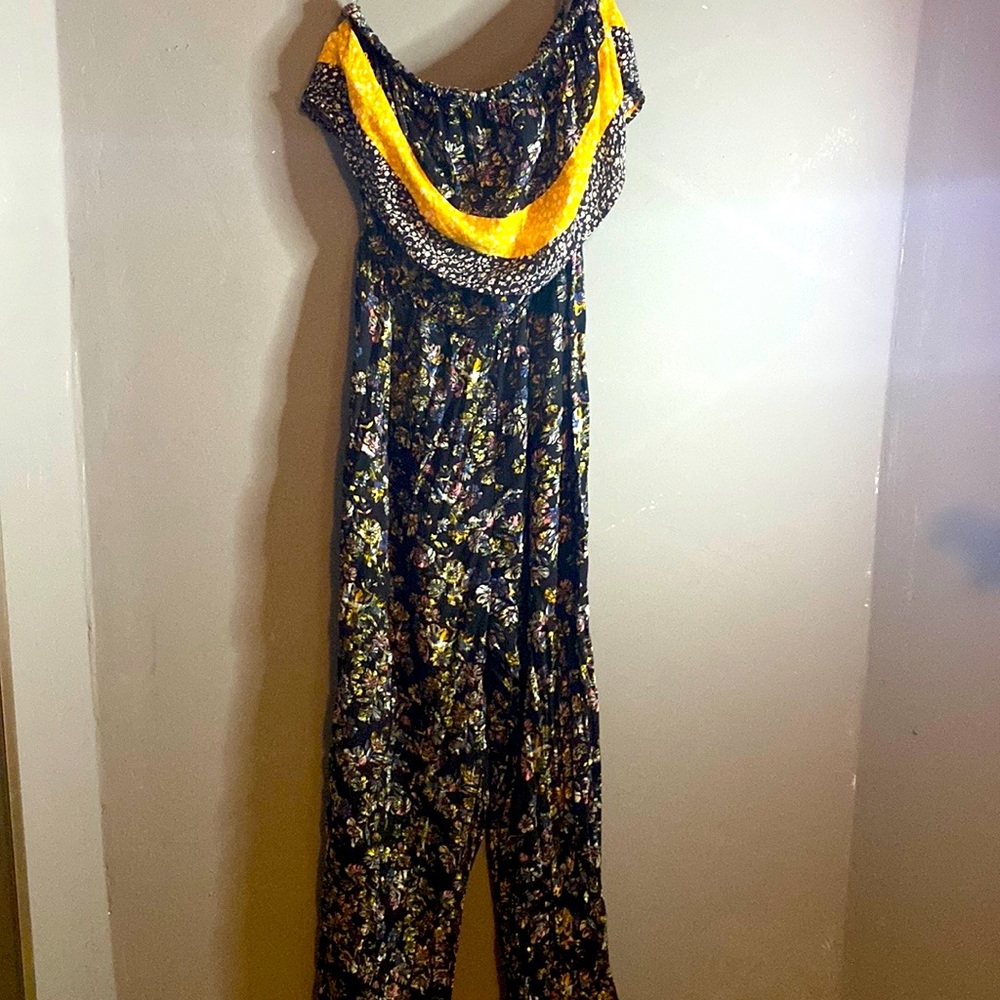 Strapless jumpsuit